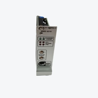 MODULO A DOPPIO CANALE DEL MONITOR DI VIBRAZIONE DELL'ASSE DI MMS 6110 EPRO